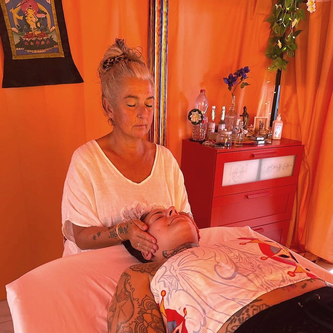 Ayurvedische Gesichtsmassage auf Mallorca