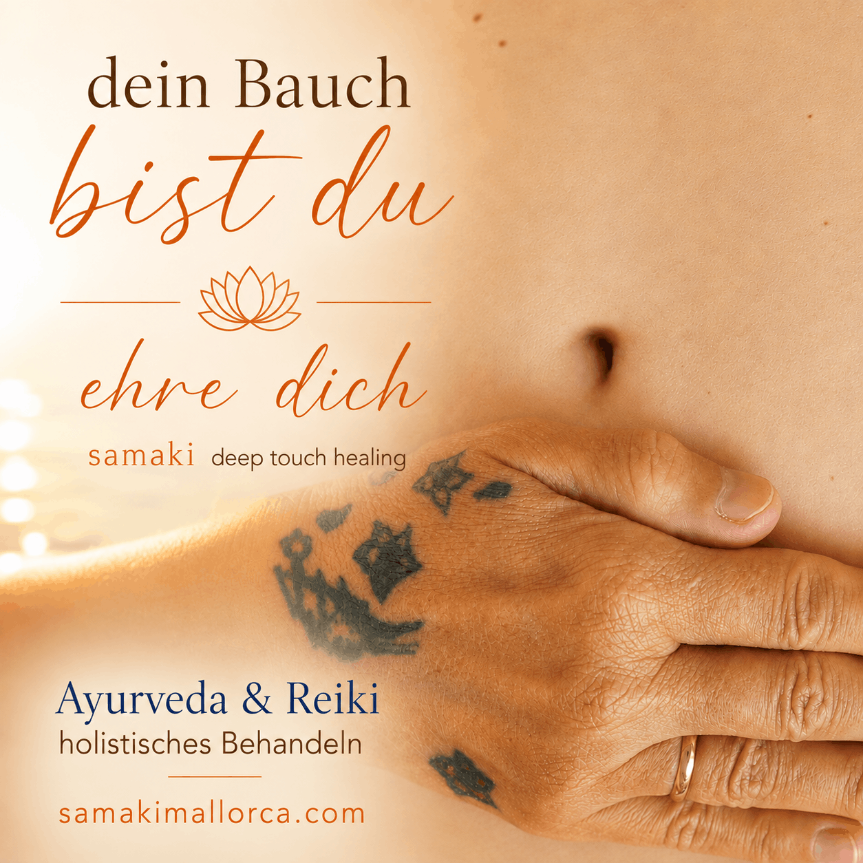 Ayurvedische Bauchmassage Mallorca Ayurvedische Bauchmassage Mallorca